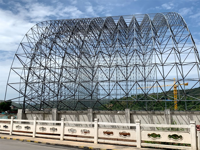 凯里山寨矿储煤棚网架